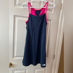 The North Face Dress - Navy and Pink XL